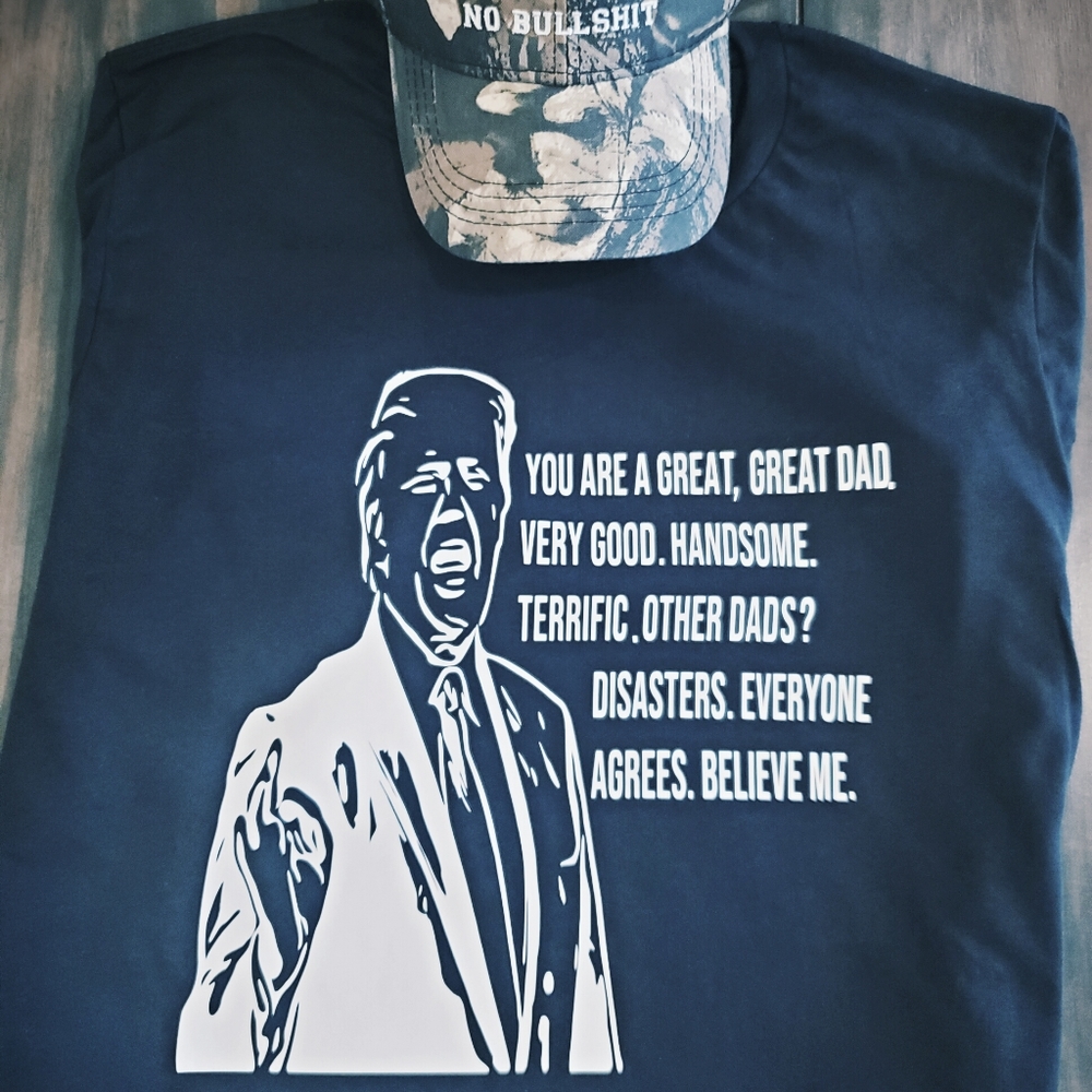 Trump fathers day shirts
